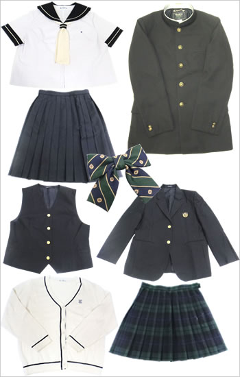 制服買取対象商品